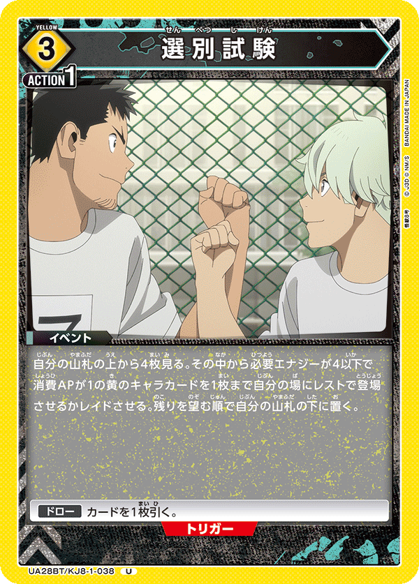 選別試験