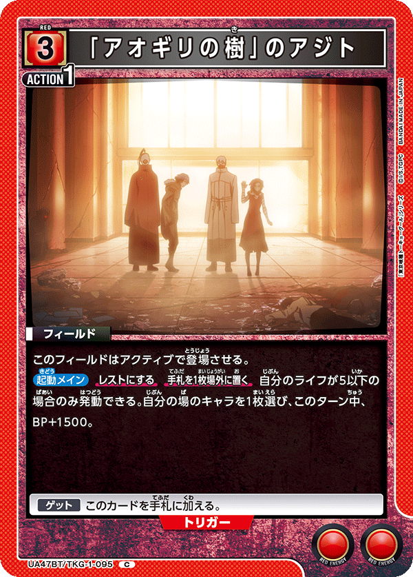 「アオギリの樹」のアジト