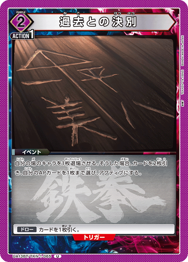 過去との決別
